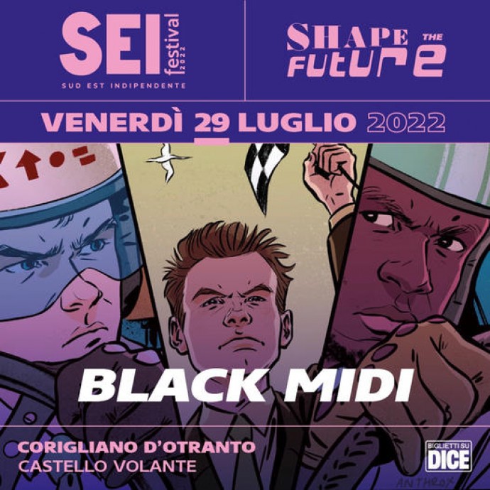 Black Midi in line up al Sei Festival 2022